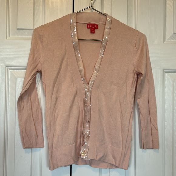 Elle Pink Sequin Cardigan ✨ - Picture 8 of 8